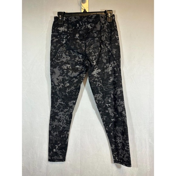 Sweaty Betty The Power 7/8 Length Womens S Multicolor Camo Pants Leggings A43 - Picture 8 of 8